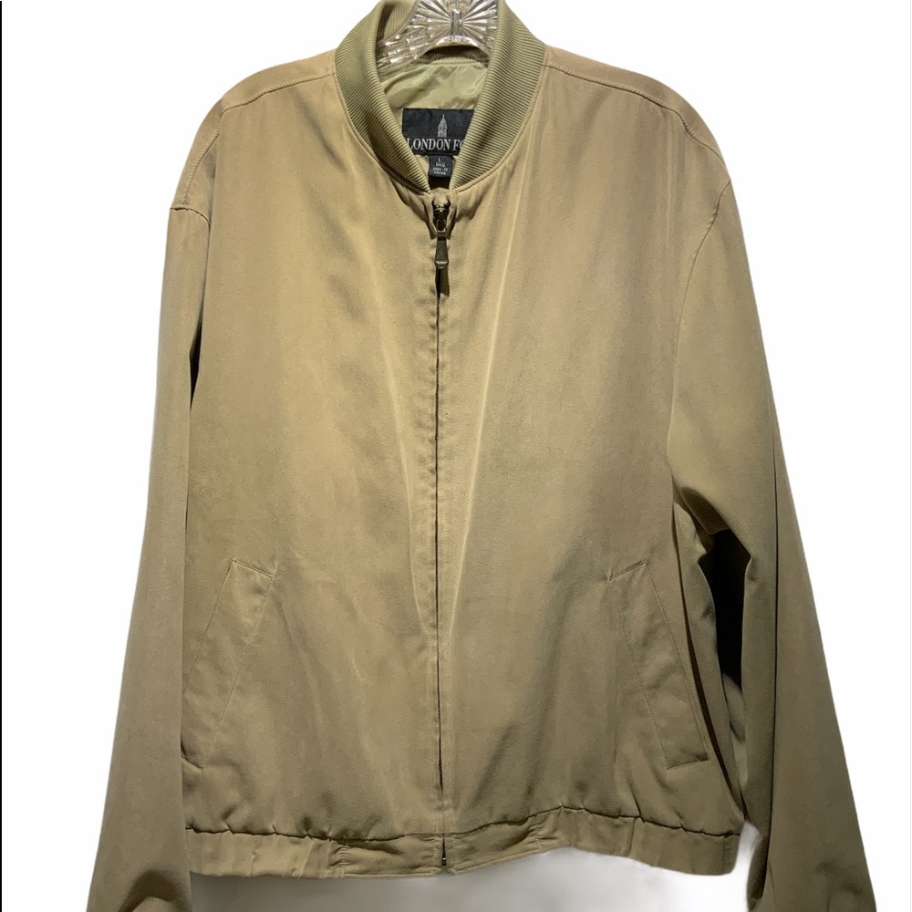 LONDON FOG Men's Auburn Zip-Front Golf Jac…